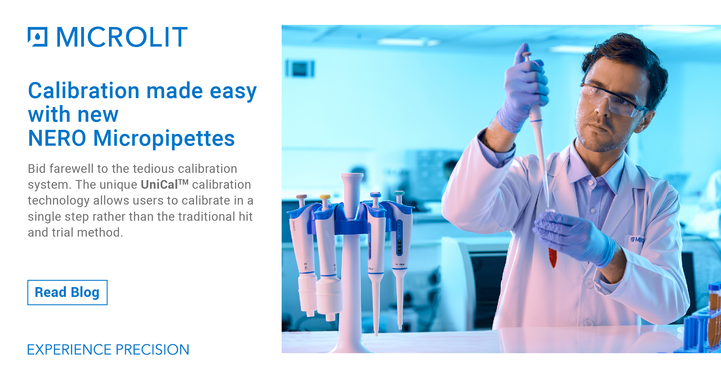 Calibration Made Easy with the New Microlit Nero<sup>®</sup> micropipettes